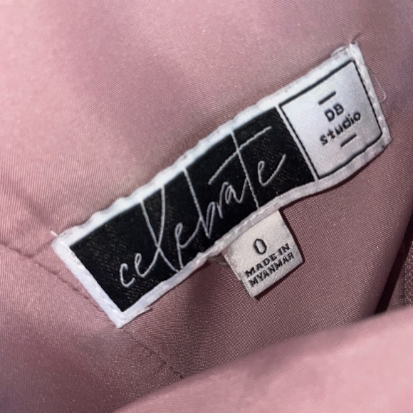 David’s Bridal CELEBRATE DB STUDIO The Daydream Dress full skirt one shoulder - Picture 9 of 11